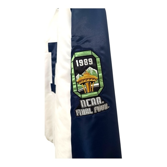 Rare University of Michigan Ty Mopkins Mr Alans Authentic Starter Jacket 3XL - Picture 6 of 6